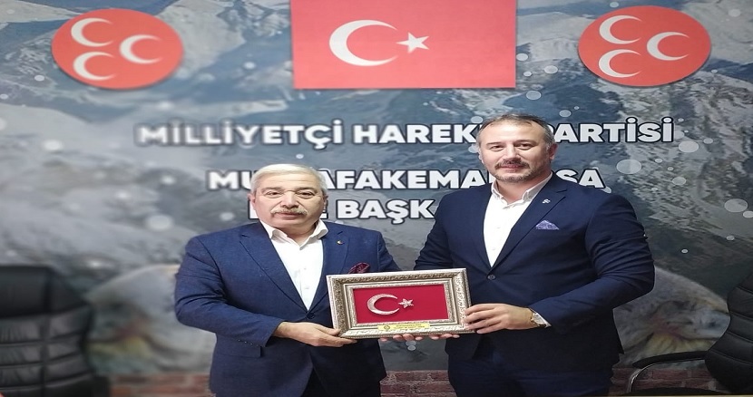 Odamızdan Mustafakemalpaşa Milliyetçi Hareket Partisi İlçe Başkanı Ahmet BEYGİRCİ'ye ziyaret