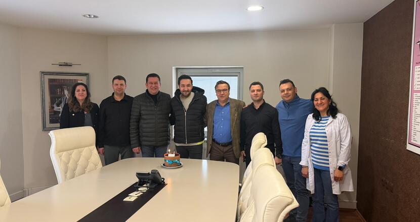 Meclis Başkanımız İbrahim ÖZMEN'nin doğum gününü kutladık. 