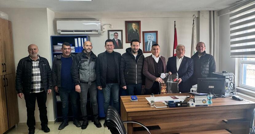 Mustafakemalpaşa Esnaf ve Sanatkârlar Odası Başkanı Necati KUŞÇU'ya Ziyarette bulunduk.