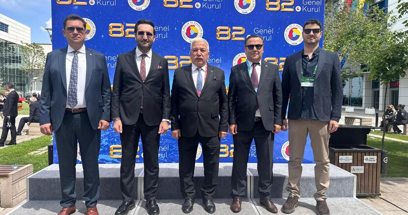 Türkiye Odalar ve Borsalar Birliğimizin 82. Genel Kurul Toplantısı’na katılım sağladık.
