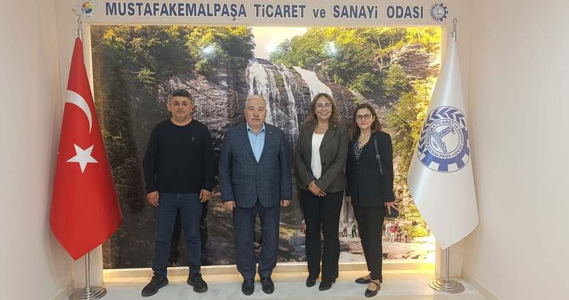 İlçe Sosyal Güvenlik Merkezi Müdürü Berfin Sema ÇAMLICA Odamıza Ziyarette bulundu.