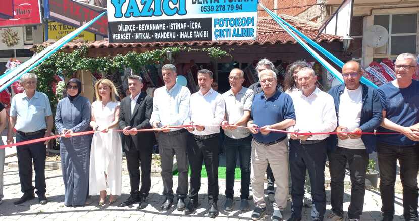 Derya TURNA'nın açmış olduğu işyeri açılışına katıldık
