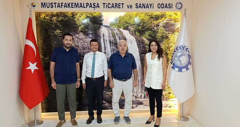 Uludağ Perakende Elektrik Satış A.Ş. Bölge Müdürü Odamıza Ziyarette bulundu.